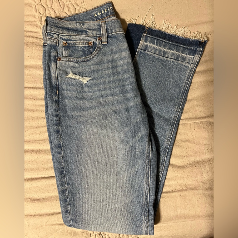 American Eagle Stretch 90’s Low-Rise Skinny Kick Jeans